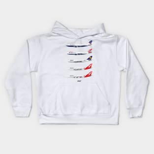 747 Operators Kids Hoodie